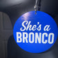 She's a Bronco